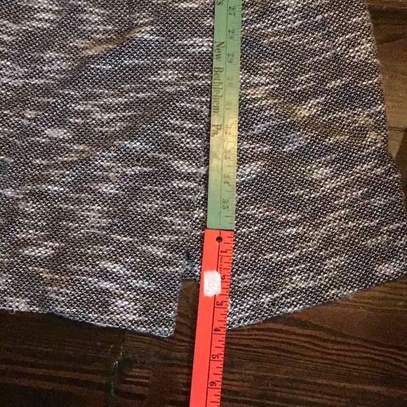 Vintage Uptown Expressions black and white textured woven mid-length dress - Picture 16 of 16